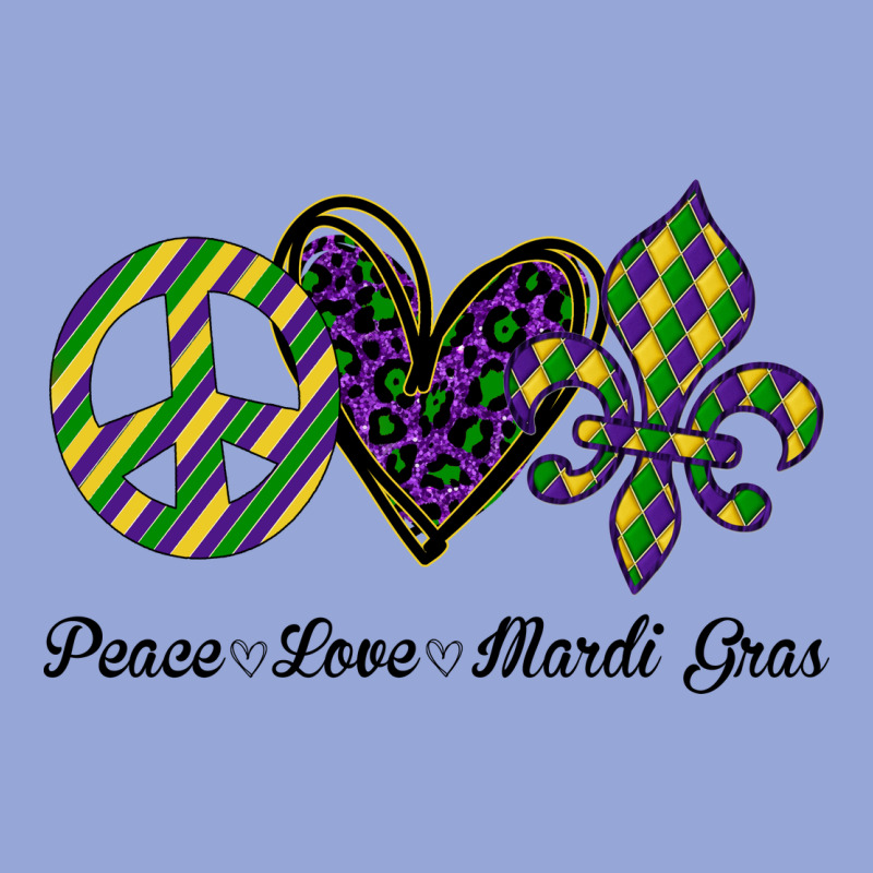 Mardi Gras Love Peace Classic Tee by Bettercallsaul | Teevron