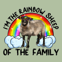 I'm The Rainbow Sheep Of The Family Suffolk Sheep Black Face Sheep Urban Hoodie | Teevron