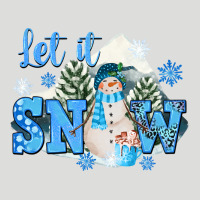 Let It Snow Christmas Zipper Hoodie | Teevron