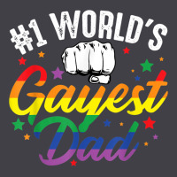 1 Worlds Gayest Dad Funny Fathers Day Lgbt Pride R Heavyweight Hoodie | Teevron