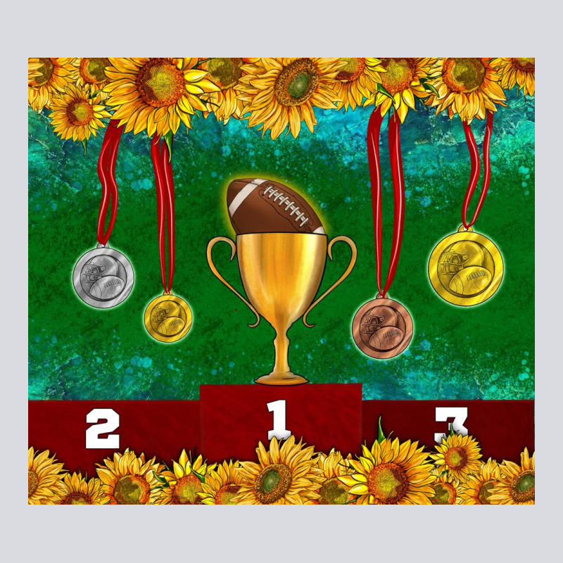 American Football Trophy Cup And Medal Tumbler Zipper Hoodie by BundleAndBundleShop | Teevron