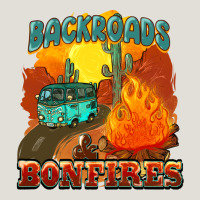 Backroads And Bonfire Heavy Core Tee | Teevron