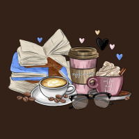 Coffee And Books Heavy Core Tee | Teevron