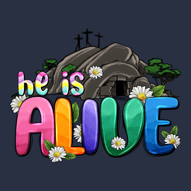 Easter Day He Is Alive Heavyweight Sweatshirt by OliviaCreatesArt | Teevron