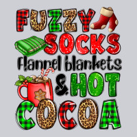 Fuzzy Socks Flannel Blankets And Hot Cocoa Heavyweight Sweatshirt | Teevron
