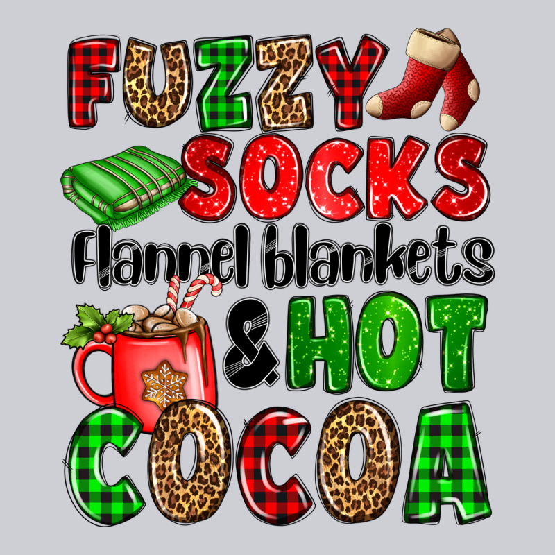 Fuzzy Socks Flannel Blankets And Hot Cocoa Heavyweight Sweatshirt by OliviaCreatesArt | Teevron