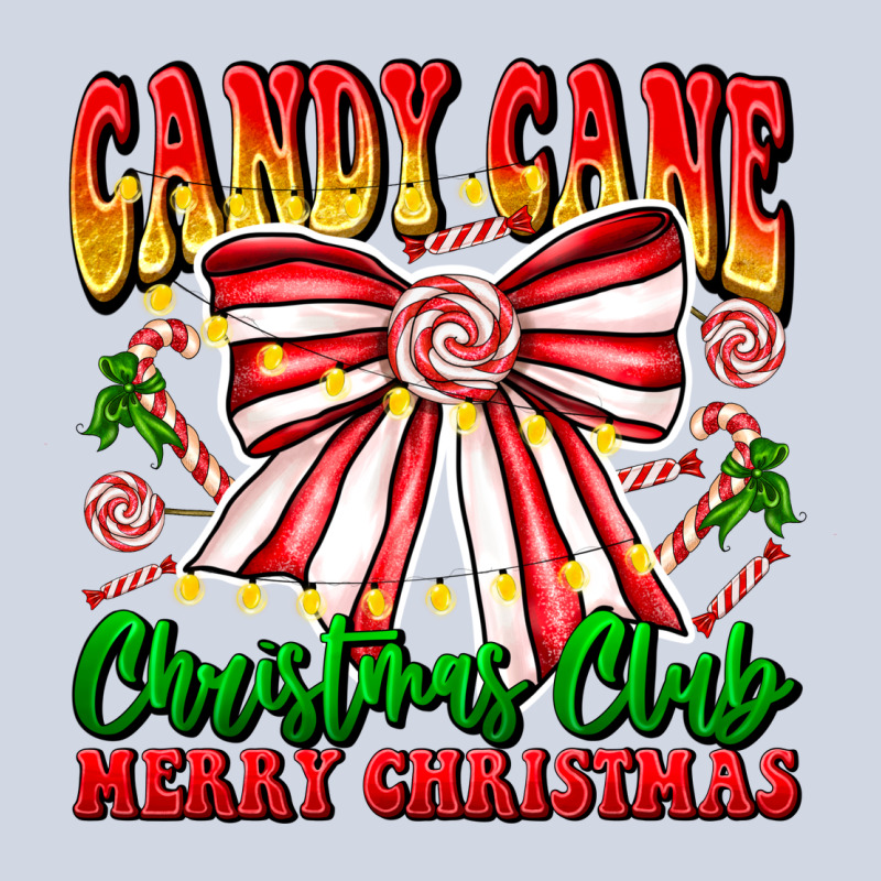 Candy Cane Christmas Club Premium Sweatshirt by CowhideDigitalArt | Teevron