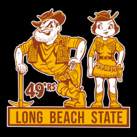 Vintage Cal State Long Beach 49er Mascot Couple Tr Ladies Tee | Teevron