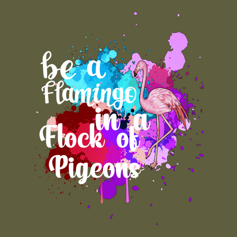 Be A Flamingo In A Flock Of Pigeons Vintage Tee by Bettercallsaul | Teevron
