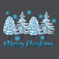 Merry Christmas Blue Trees Zipper Hoodie | Teevron