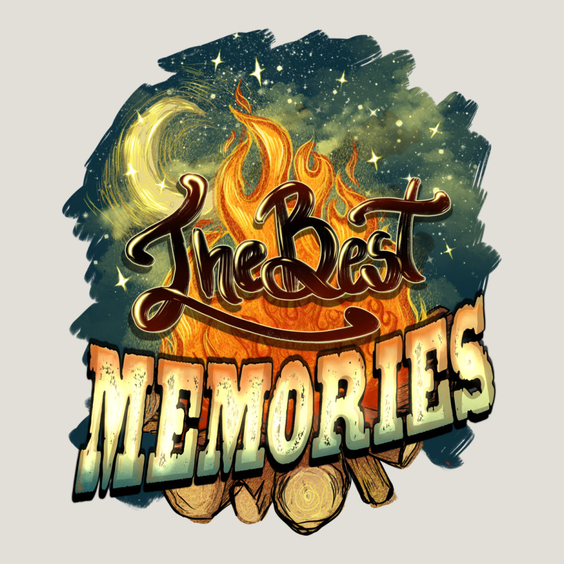 Camping The Best Memories Heavy Core Tee by NancyCooperArtShop | Teevron