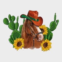 Western Horse Cowboy Hat Cactus Sunflowers Urban Hoodie | Teevron