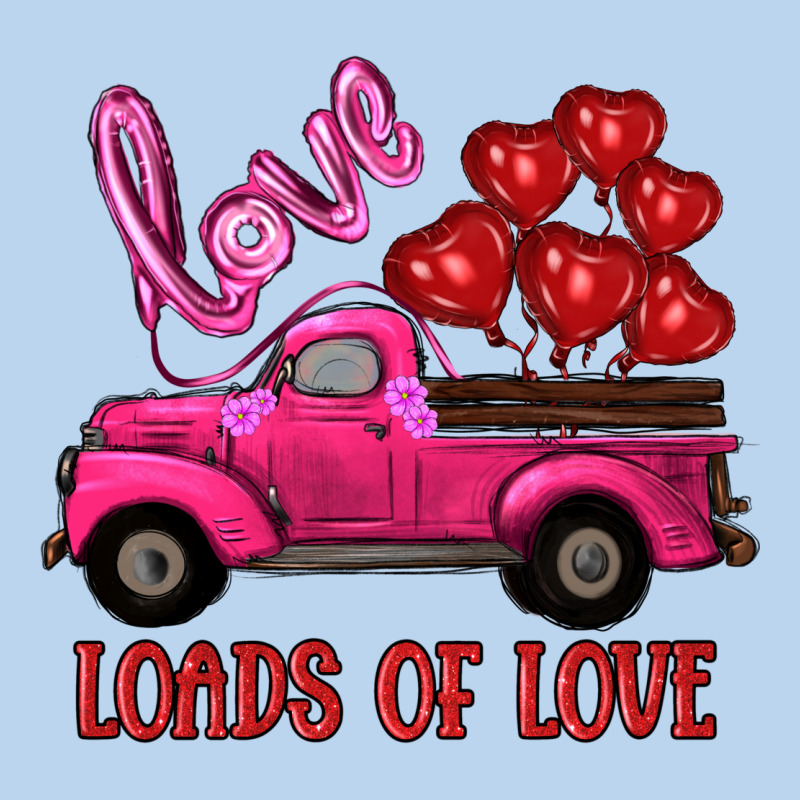 Valentine's Day Loads Of Love Turck With Balloons Classic Tee by RanaPortraitStore | Teevron
