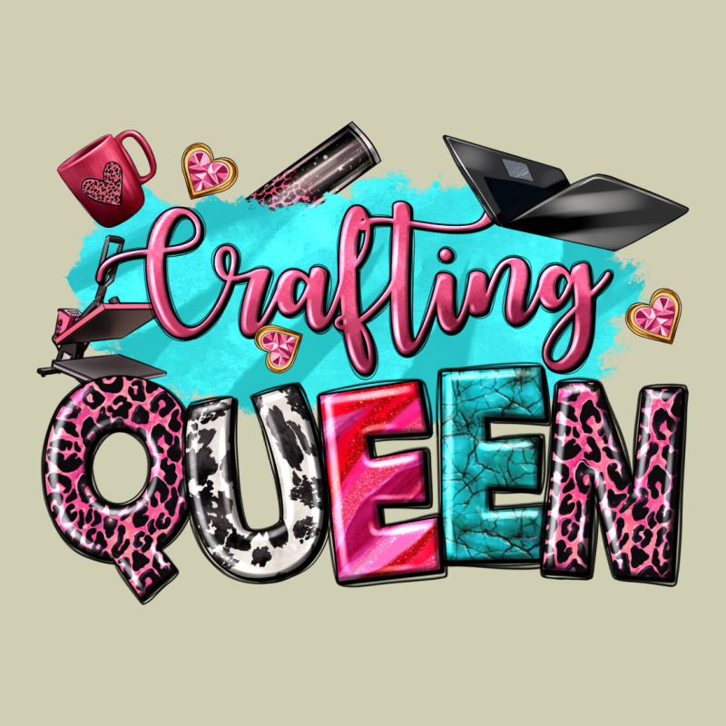 Crafting Queen Heavy Core Tee by NancyCooperArtShop | Teevron