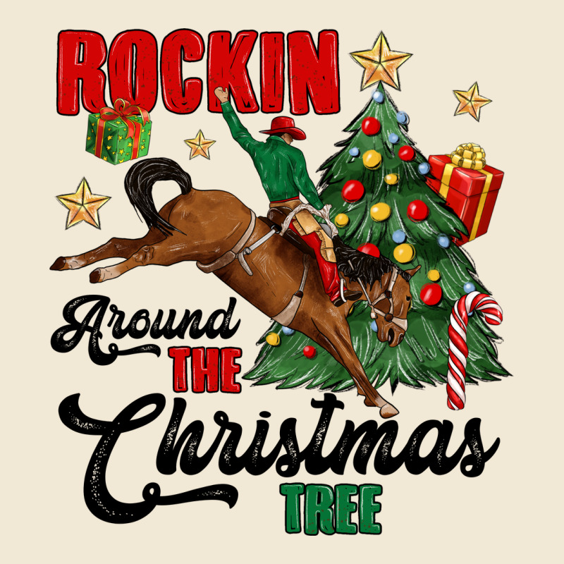 Rockin Around The Christmas Tree Premium Tee by MaliasSmallBusiness | Teevron