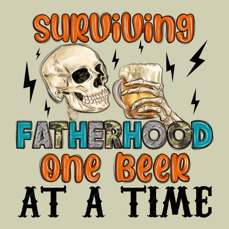 Surviving Fatherhood One Beer At A Time Heavy Core Tee by MaliasSmallBusiness | Teevron