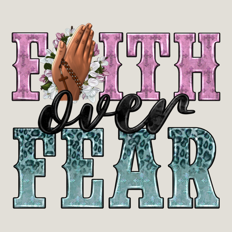Faith Over Fear Heavy Core Tee by NancyCooperArtShop | Teevron