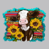 Western Cow Sunflowers Serape Leopard Classic Tee | Teevron