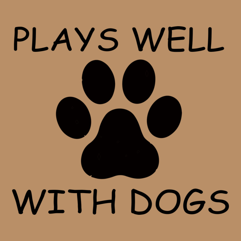 Plays Well With Dogs Vintage Hoodie by Bettercallsaul | Teevron