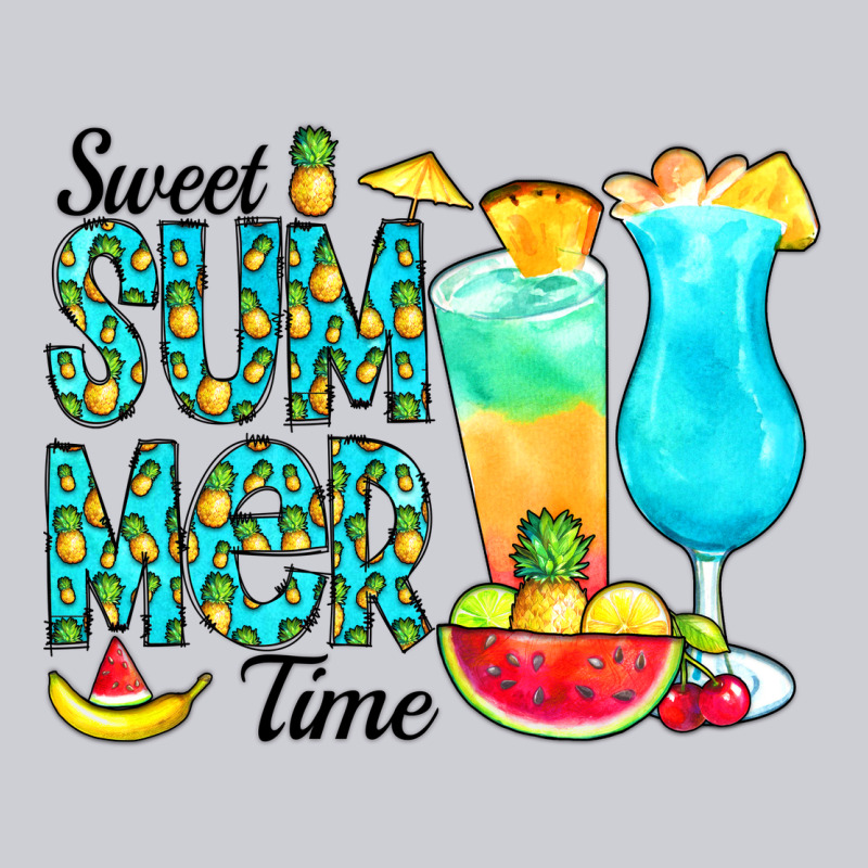 Sweet Summer Time Pineapple Heavyweight Sweatshirt by CowCowDesign | Teevron