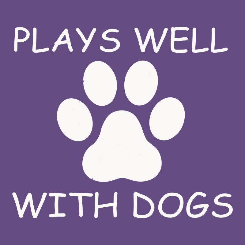 Plays Well With Dogs Vintage Hoodie by Bettercallsaul | Teevron