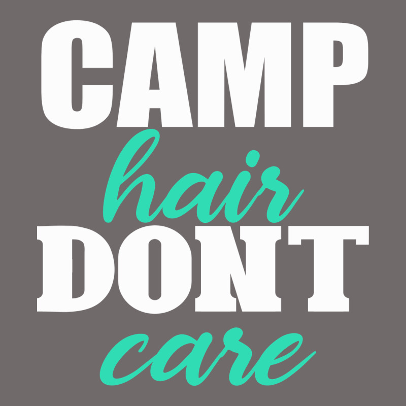 Camp Hair Don't Care Black Urban Heavy Tee by Bettercallsaul | Teevron