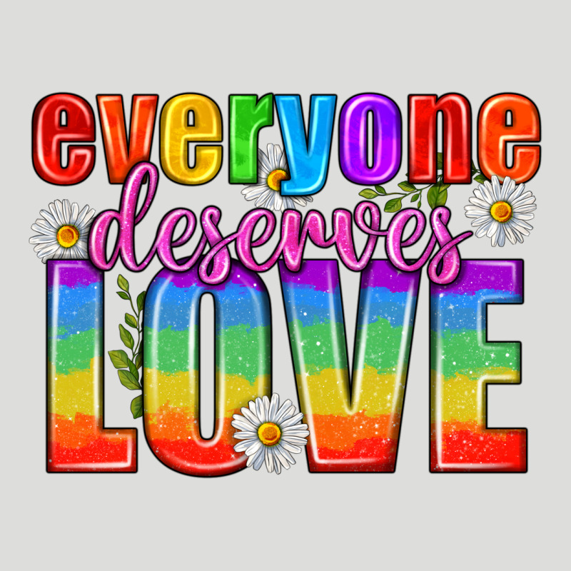 Everyone Deserves Love Pride Lgbtq Zipper Hoodie by BundleAndBundleShop | Teevron