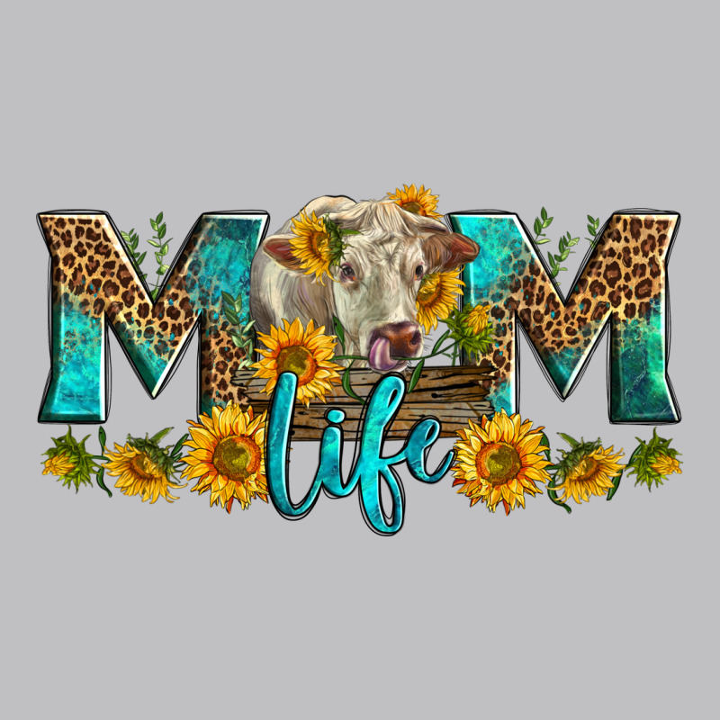 Western Charolais Cow Mom Life Classic Tee by LillyAllenDesigns | Teevron