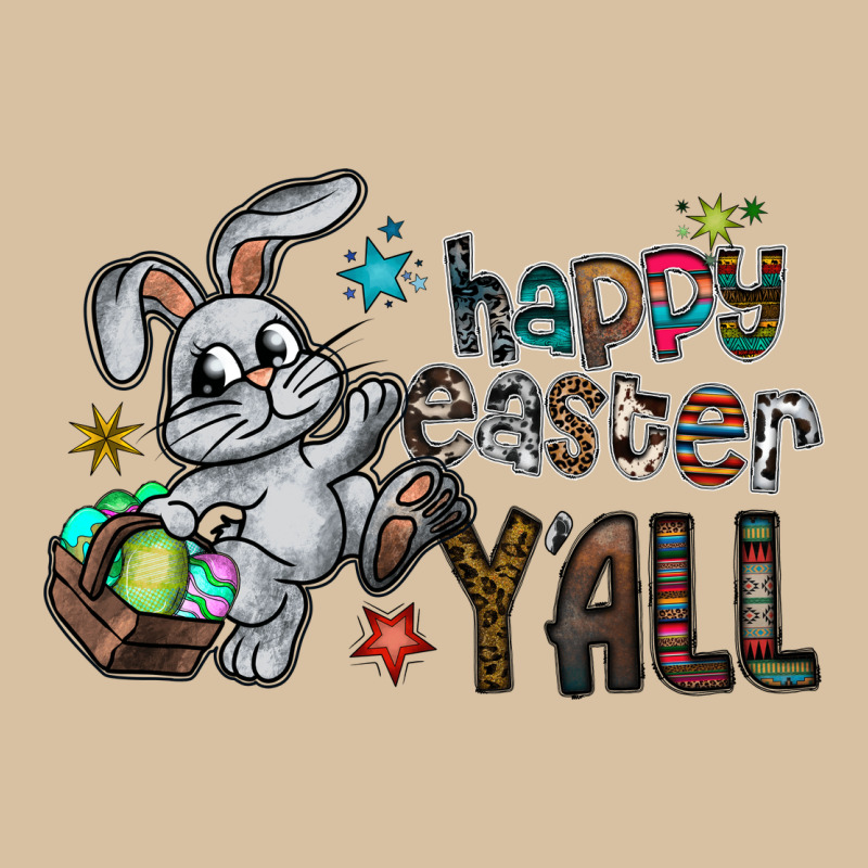 Happy Easter Y'all Heavyweight Hoodie by CowhideDigitalArt | Teevron