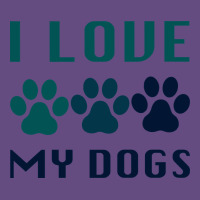 I Love My Dogs Vintage Hoodie | Teevron