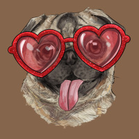 Pug With Love Glasses Premium Tee | Teevron