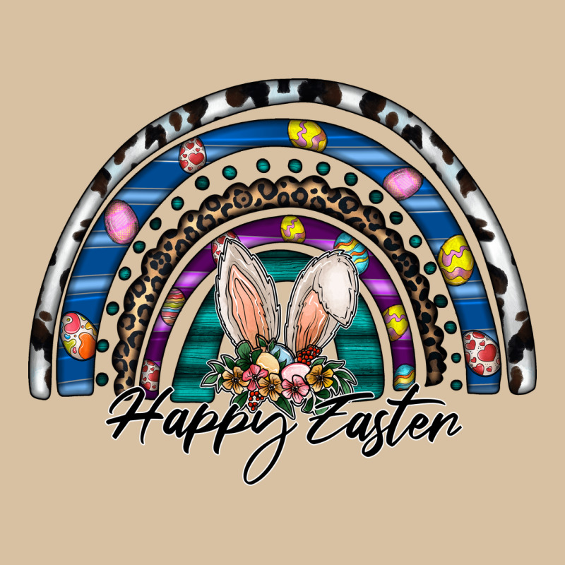 Happy Easter Rainbow Heavyweight Hoodie by CowhideDigitalArt | Teevron