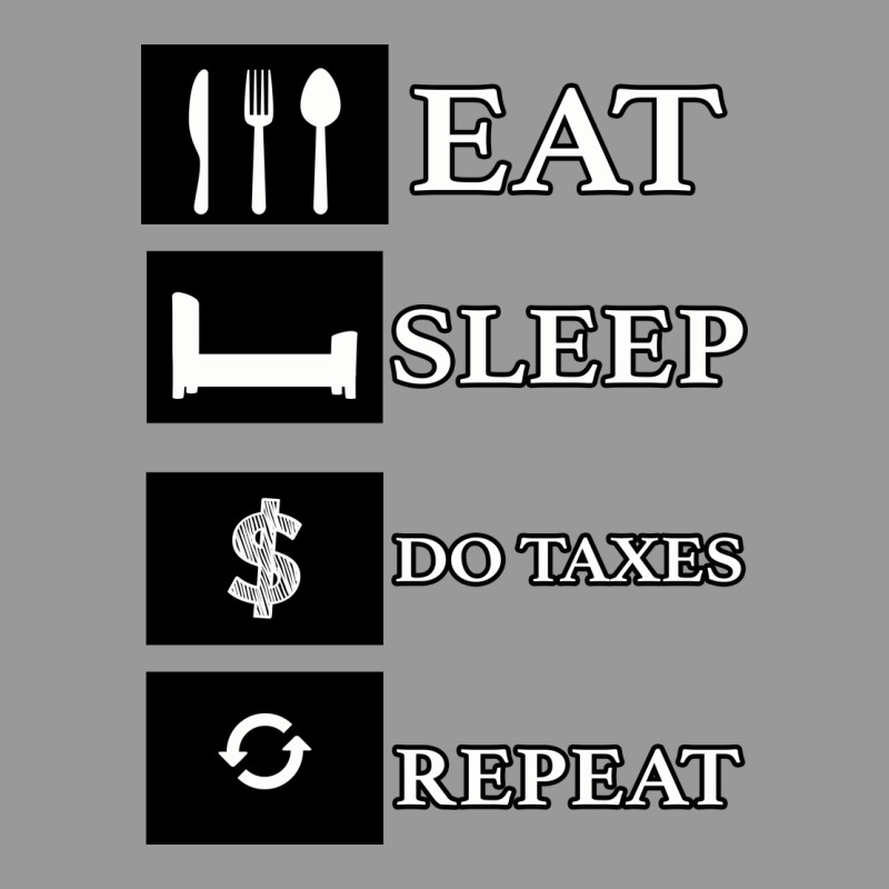 Tax Day Eat Sleep Do Taxes Repeat Gift Vintage Hoodie by Bettercallsaul | Teevron