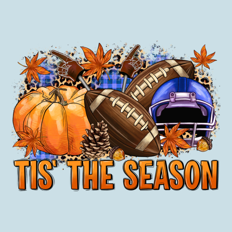 Tis The Season Football Ladies Tee by NancyCooperArtShop | Teevron