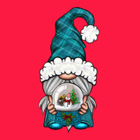 Winter Gnome With Snow Globe Zipper Hoodie | Teevron