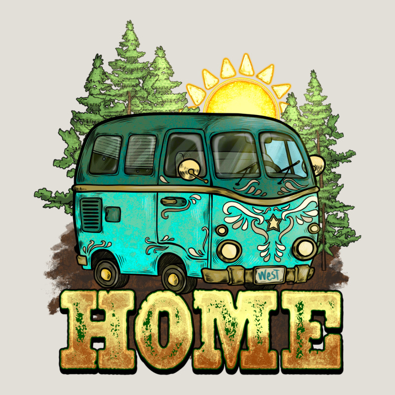 Camping Caravan Home Heavy Core Tee by NancyCooperArtShop | Teevron