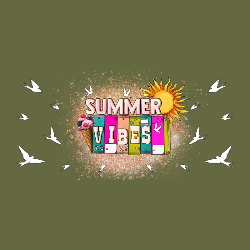 Summer Vibes With Birds Long Sleeve Tee by TumblerDesignByShophia | Teevron