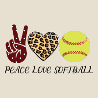 Peace Love Softball Urban Heavy Tee | Teevron