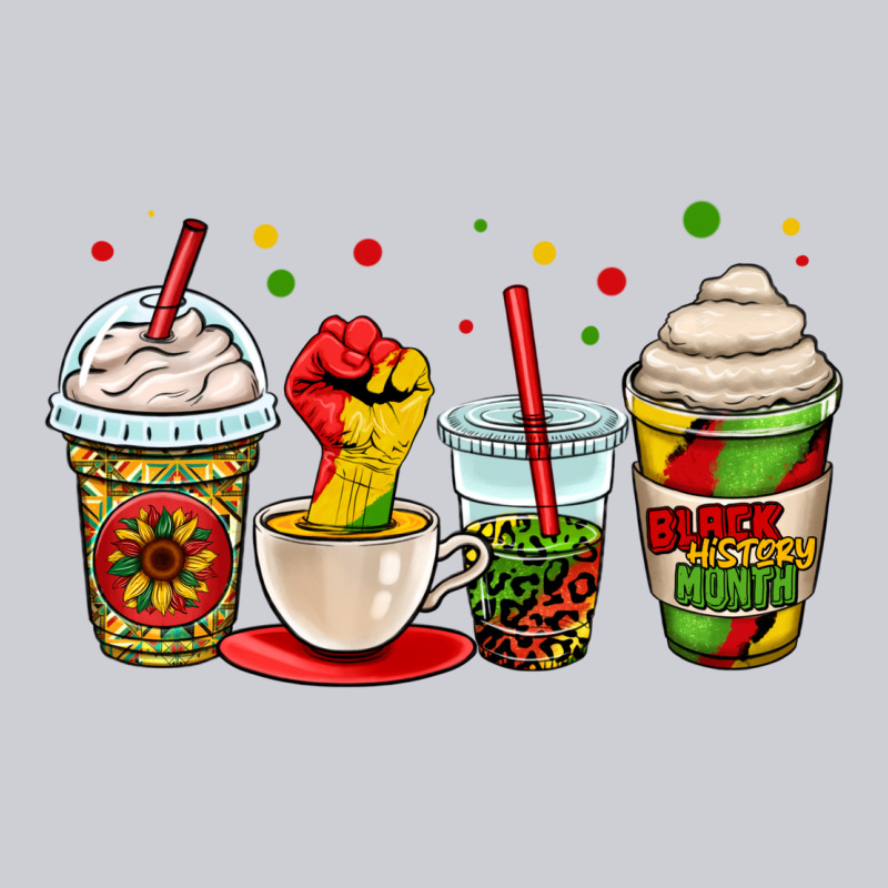 Juneteenth Bhm Coffee Cups Heavyweight Sweatshirt by OliviaCreatesArt | Teevron