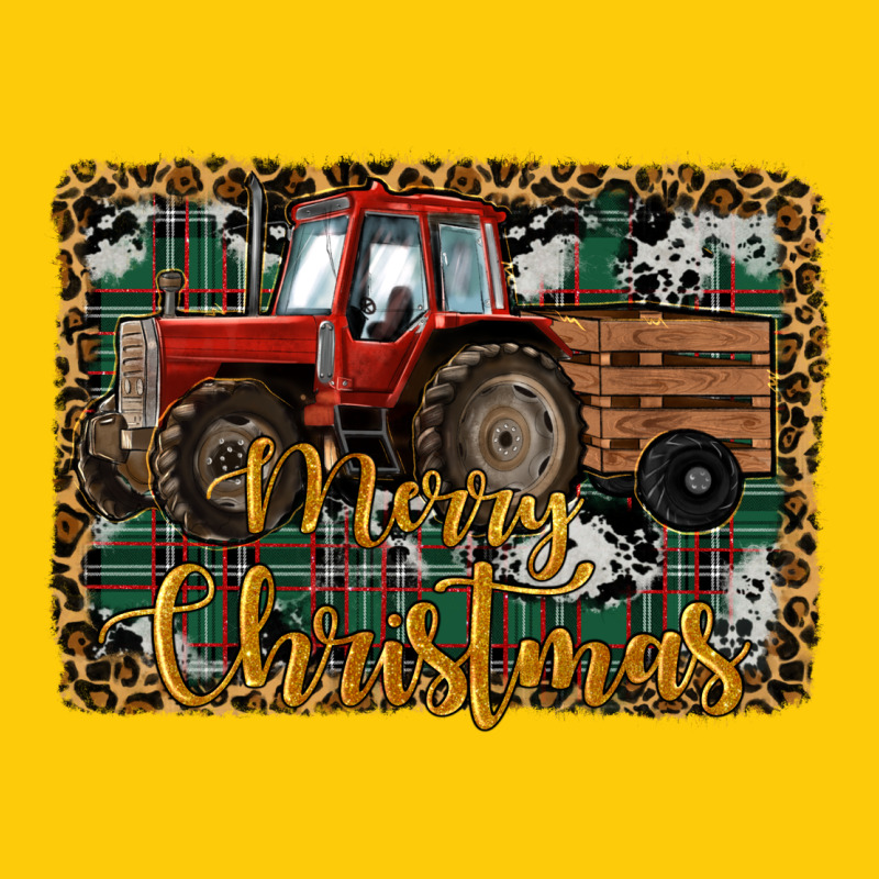 Merry Christmas Tractor Premium Hoodie by RanaPortraitStore | Teevron