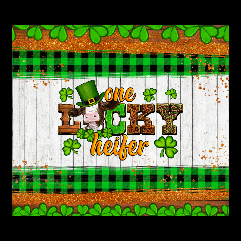 St Patricks One Lucky Heifer Urban Hoodie by Artiststas | Teevron