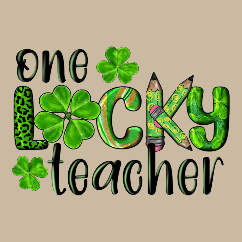 St. Patrick's Day One Lucky Teacher Long Sleeve Tee by RanaPortraitStore | Teevron