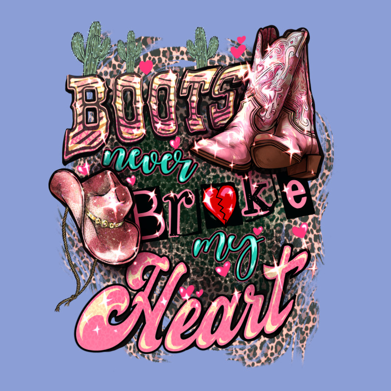 Boots Never Broke My Heart Long Sleeve Tee by HowdyJamesFarm | Teevron