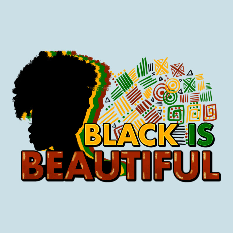 Black Is Beautiful Ladies Tee by NancyCooperArtShop | Teevron
