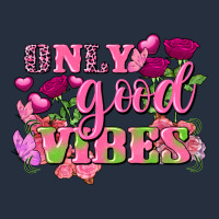 Valentine's Day Only Good Vibes Zipper Hoodie | Teevron