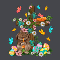 Western Rabbit With Cross Easter Day Long Sleeve Tee | Teevron