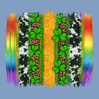 St Patricks Day Rainbow Brushstroke Urban Hoodie | Teevron