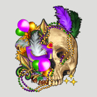Mardi Gras Skull Zipper Hoodie | Teevron