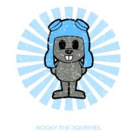 rocky the squirrel retro vintage | Teevron