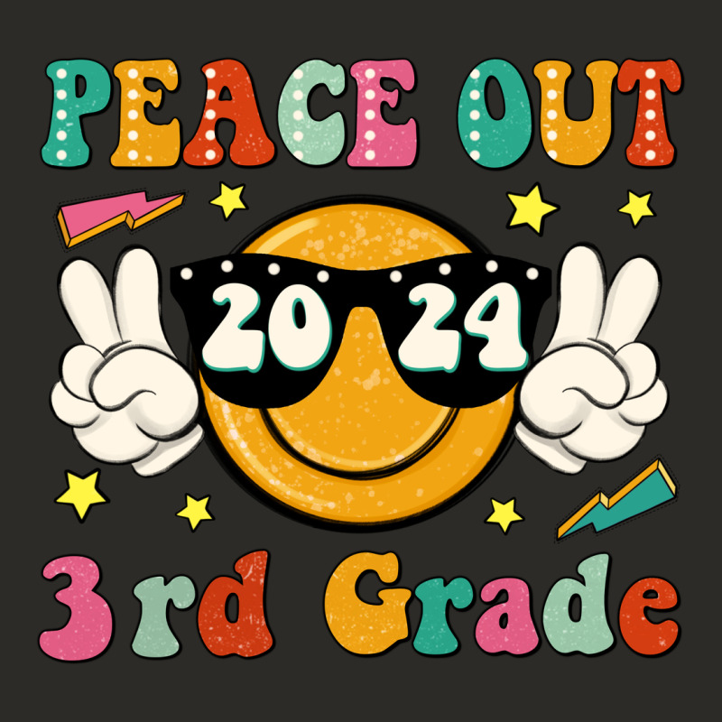 Peace Out 2024 3rd Grade Heavy Core Tee by JahusDesignShop | Teevron